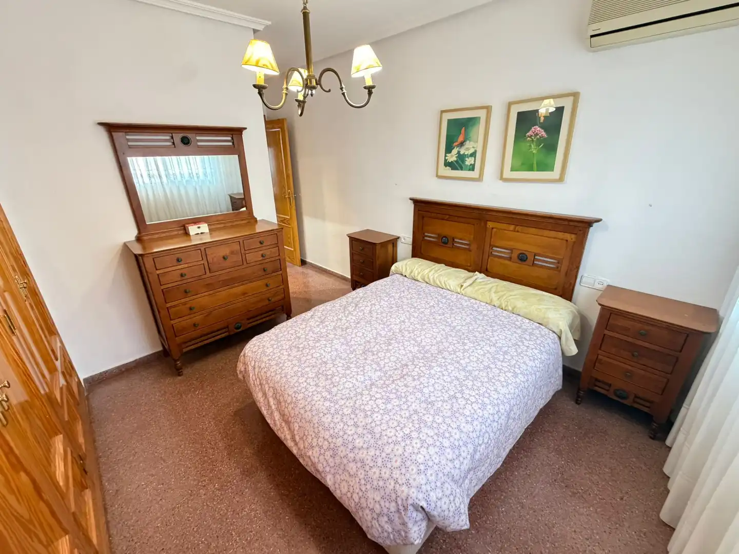Bedroom of Flat for sale in Murcia  with Air Conditioner, Storage room and Furnished