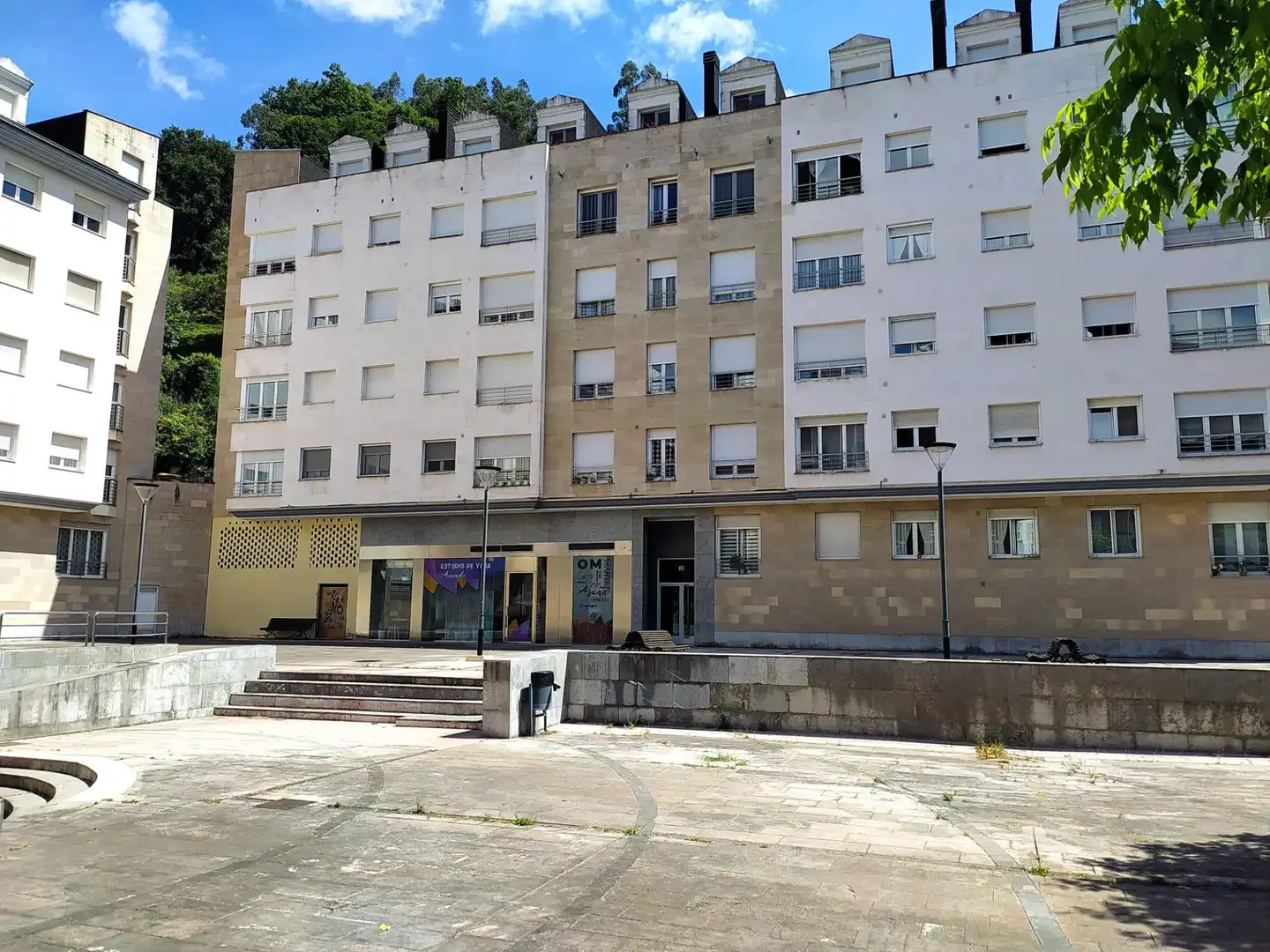 Vista exterior de Pis en venda en Mieres (Asturias) amb Calefacció i Traster