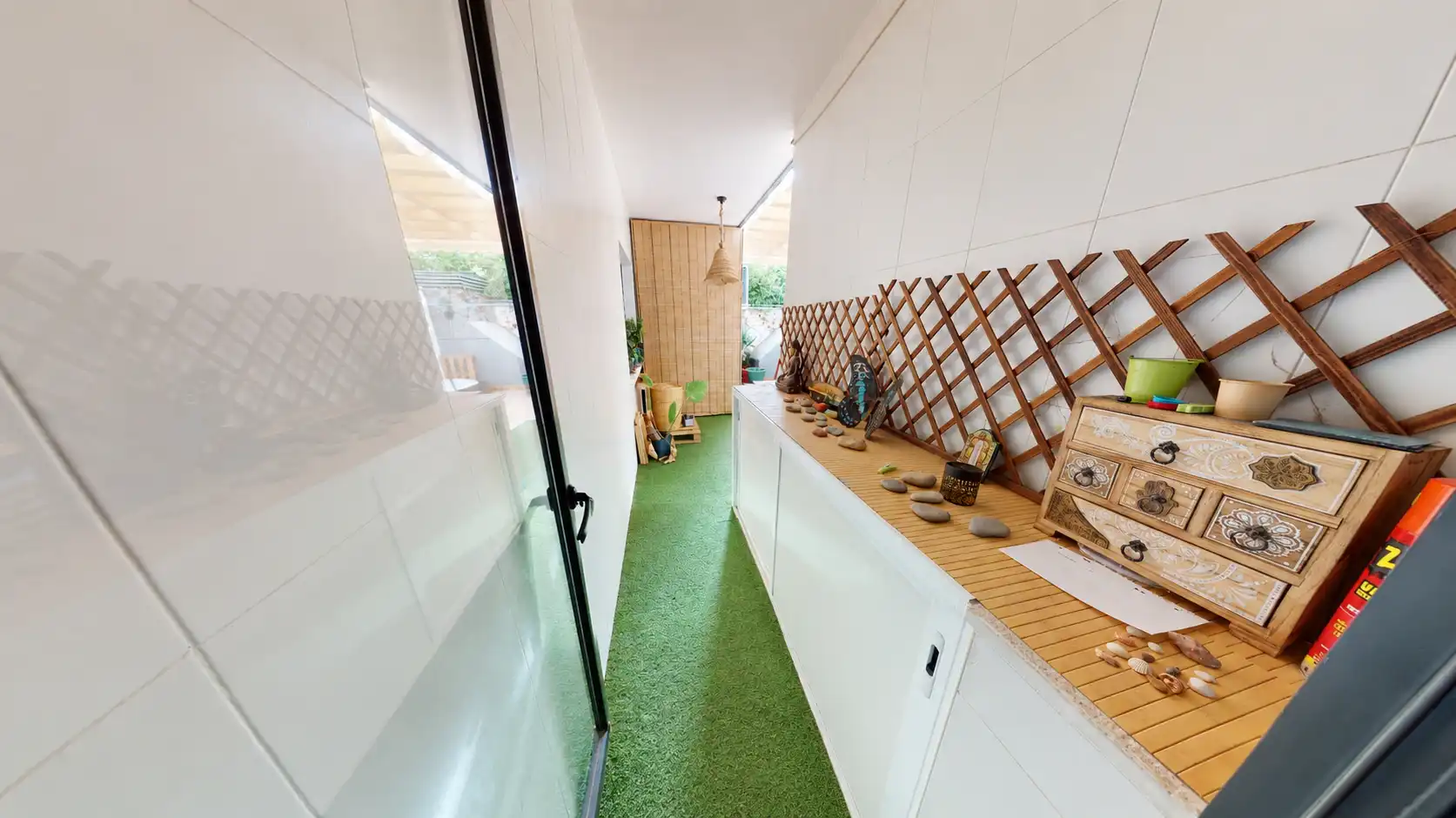 Küche von Wohnung zum Verkauf in Alicante / Alacant mit Klimaanlage, Heizung und Parkett