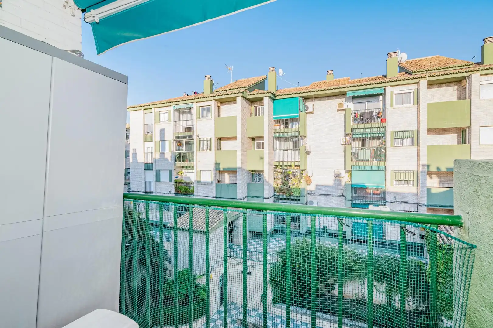 Balcony of Flat for sale in Granada  with Air Conditioner, Heating and Furnished