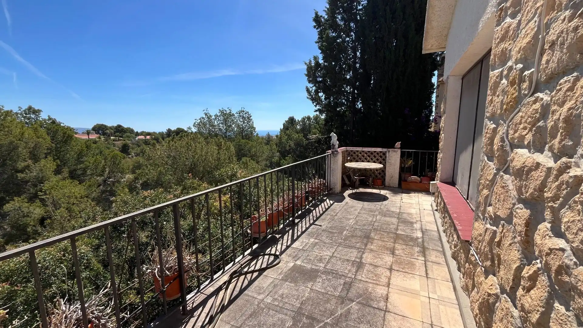 Terraza de Casa o chalet en venta en La Nucia con Calefacción, Jardín privado y Terraza