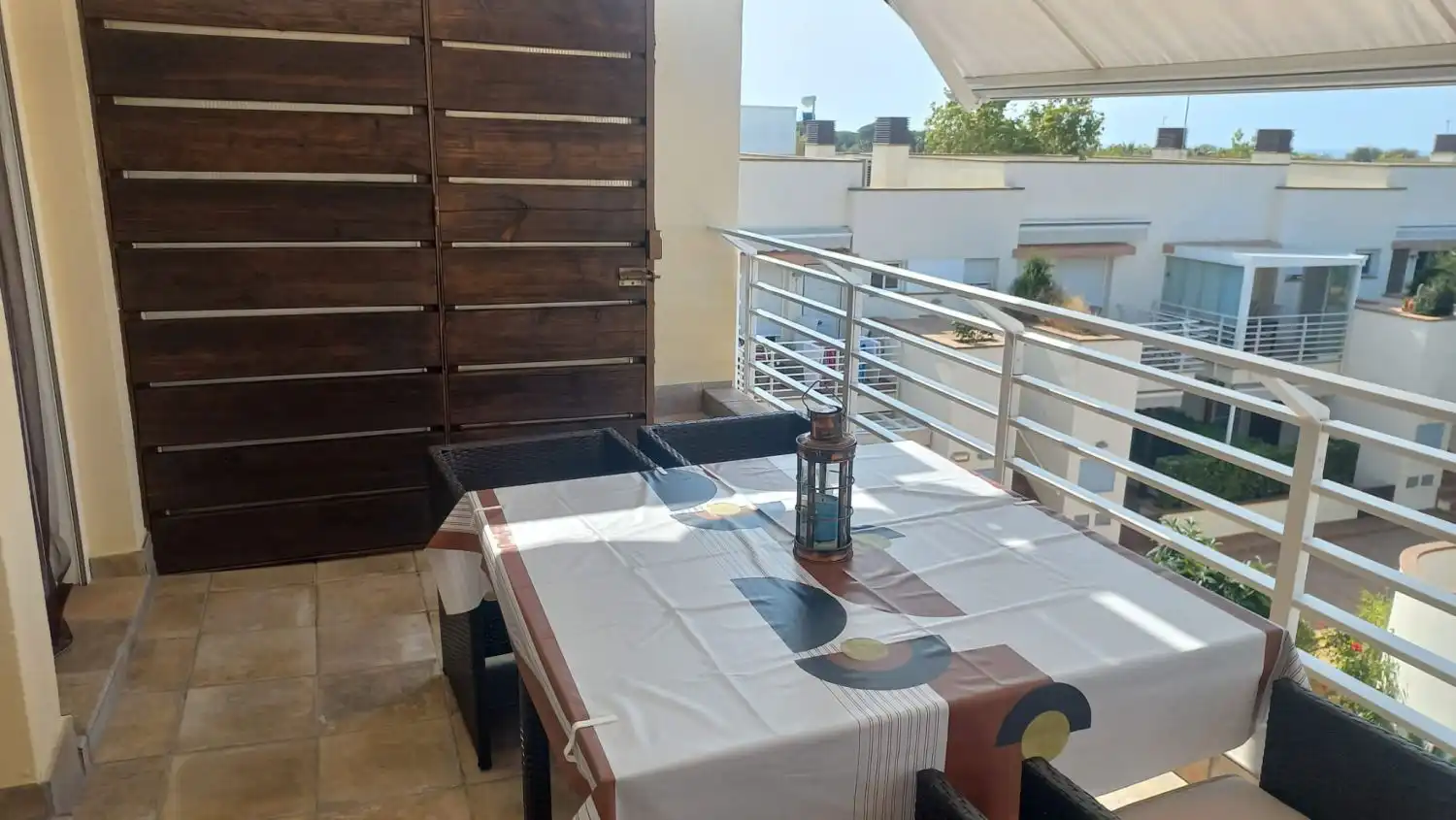 Terraza de Piso de alquiler en Isla Cristina con Aire acondicionado, Terraza y Amueblado