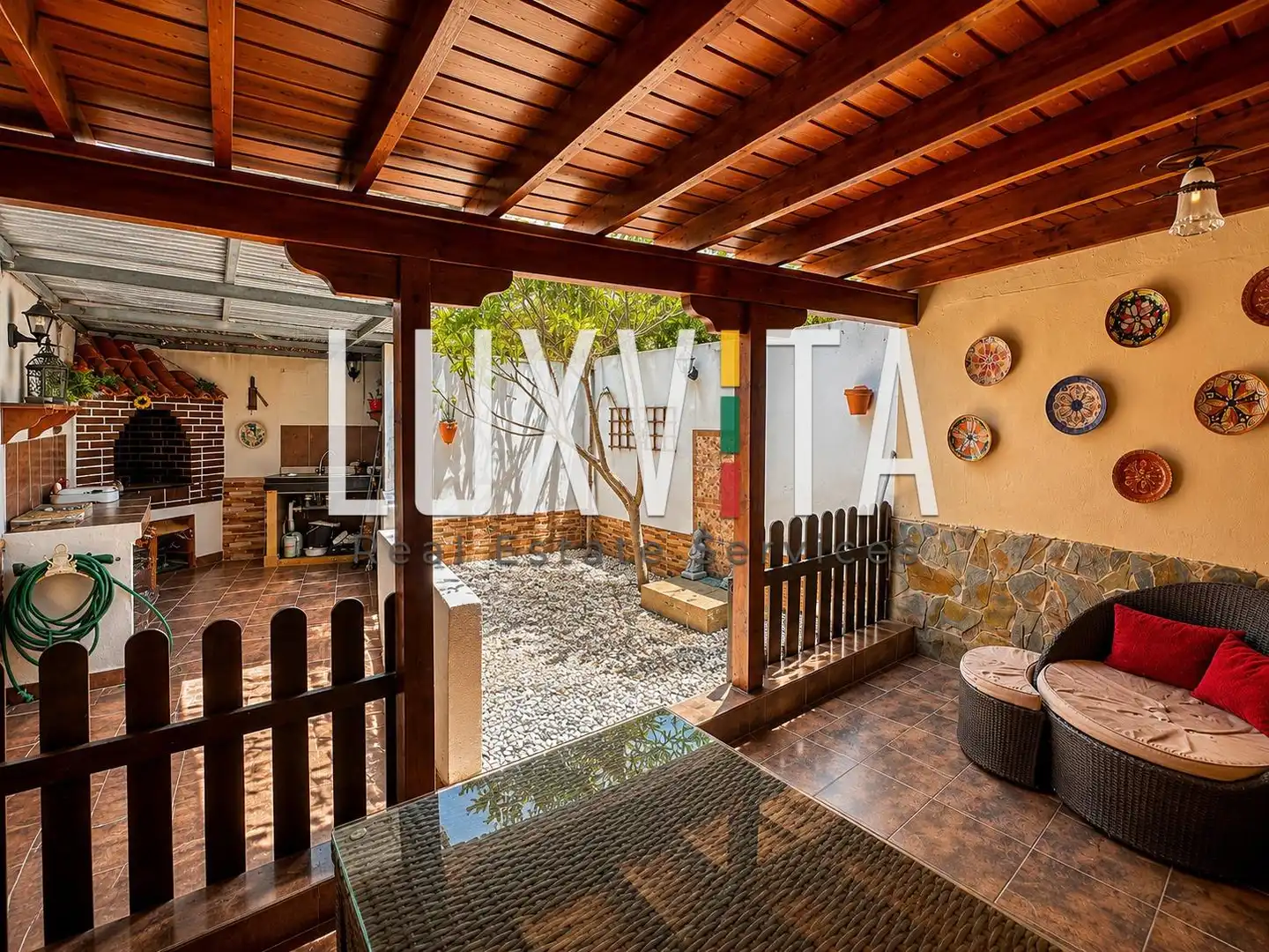 Terraza de Apartamento en venta en San Miguel de Abona con Jardín privado, Terraza y Amueblado
