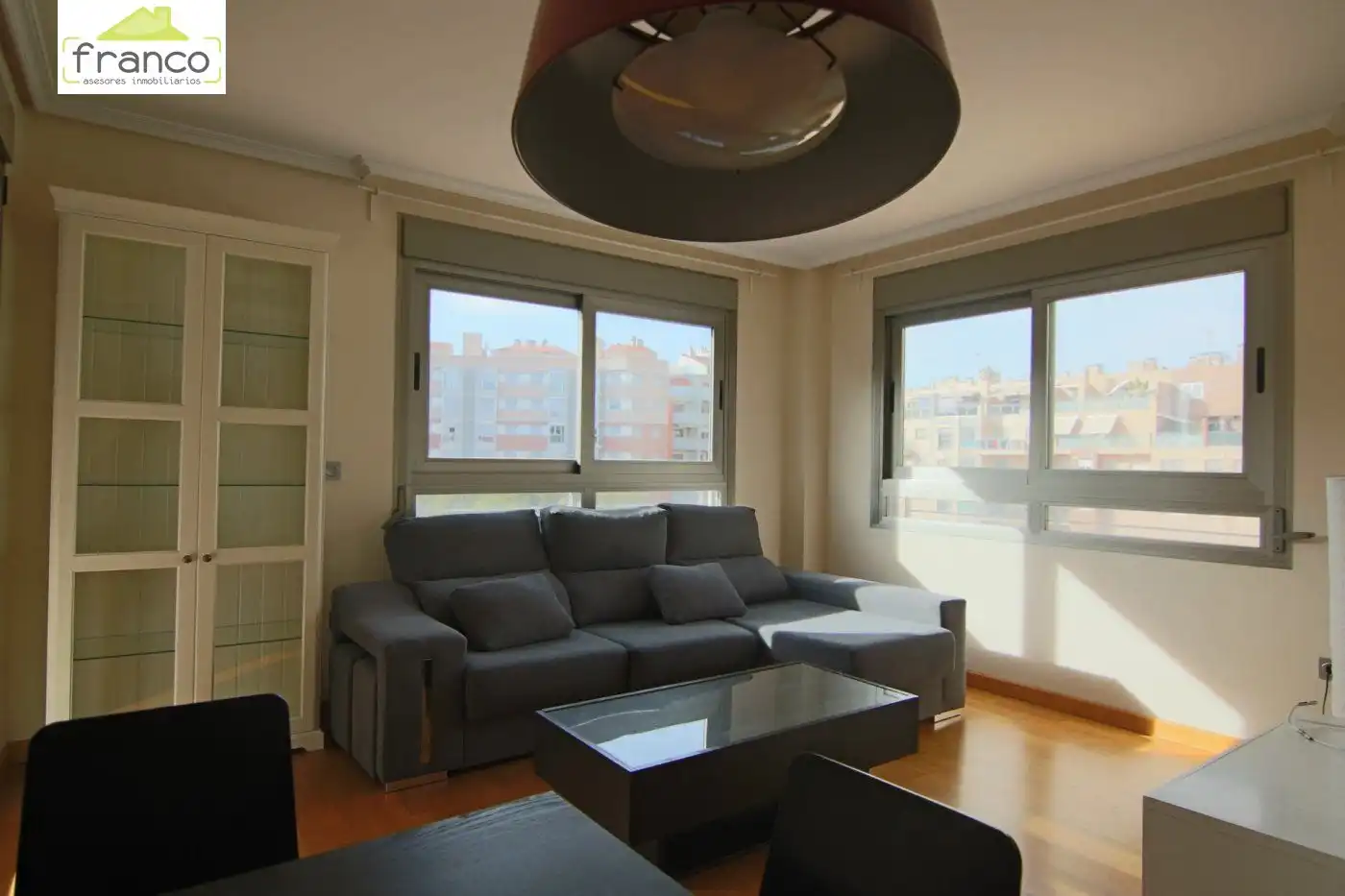 Sala de estar de Apartamento en venta en Murcia con Aire acondicionado, Calefacción y Terraza