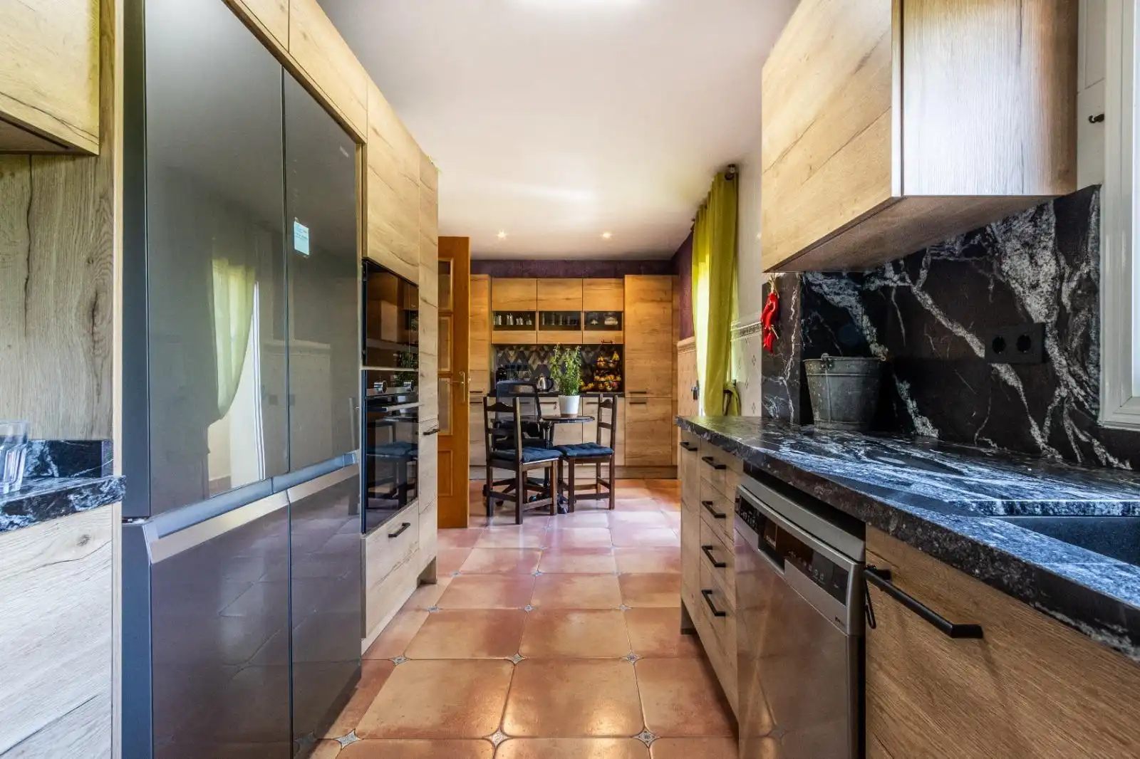 Kitchen of Houses for sale in Castellar del Vallès  with Air Conditioner, Private garden and Parquet flooring