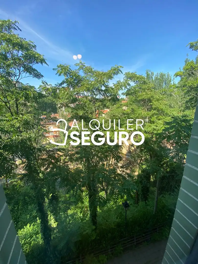 Vista exterior de Pis de lloguer en Guadalajara amb Aire condicionat, Calefacció i Moblat
