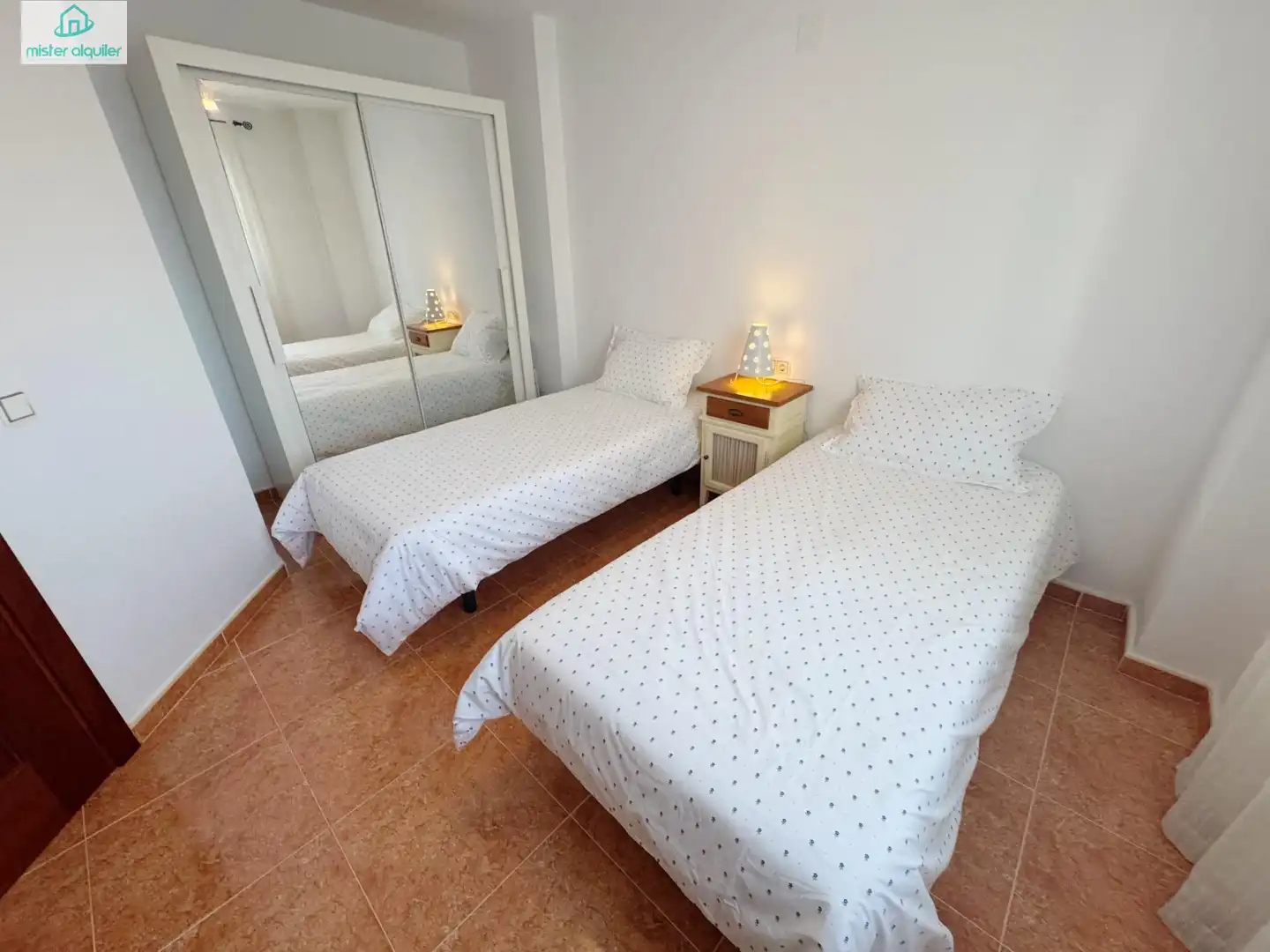 Bedroom of Apartments for rent in El Campello  with Air Conditioner, Heating and Private garden
