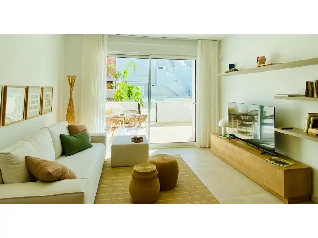 Living room of Houses for sale in Pilar de la Horadada  with Air Conditioner and Swimming Pool