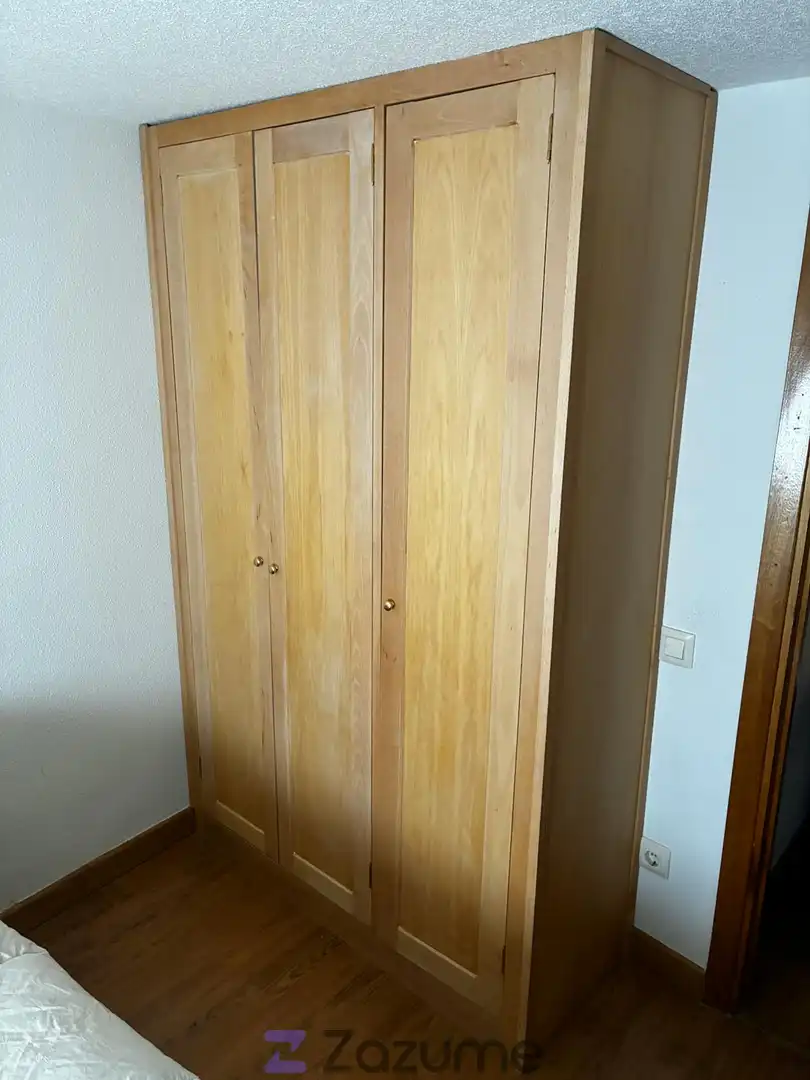 Schlafzimmer von Wohnung zur Miete in Segovia mit Heizung, Parkett und Möbliert