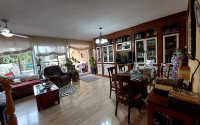 Living room of Single-family semi-detached for sale in Alicante / Alacant  with Air Conditioner, Terrace and Swimming Pool