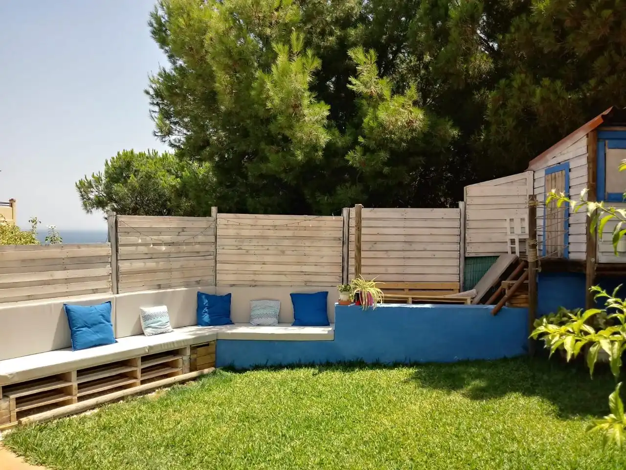 Terrassa de Casa adosada en venda en Benalmádena amb Aire condicionat, Jardí privat i Piscina comunitària