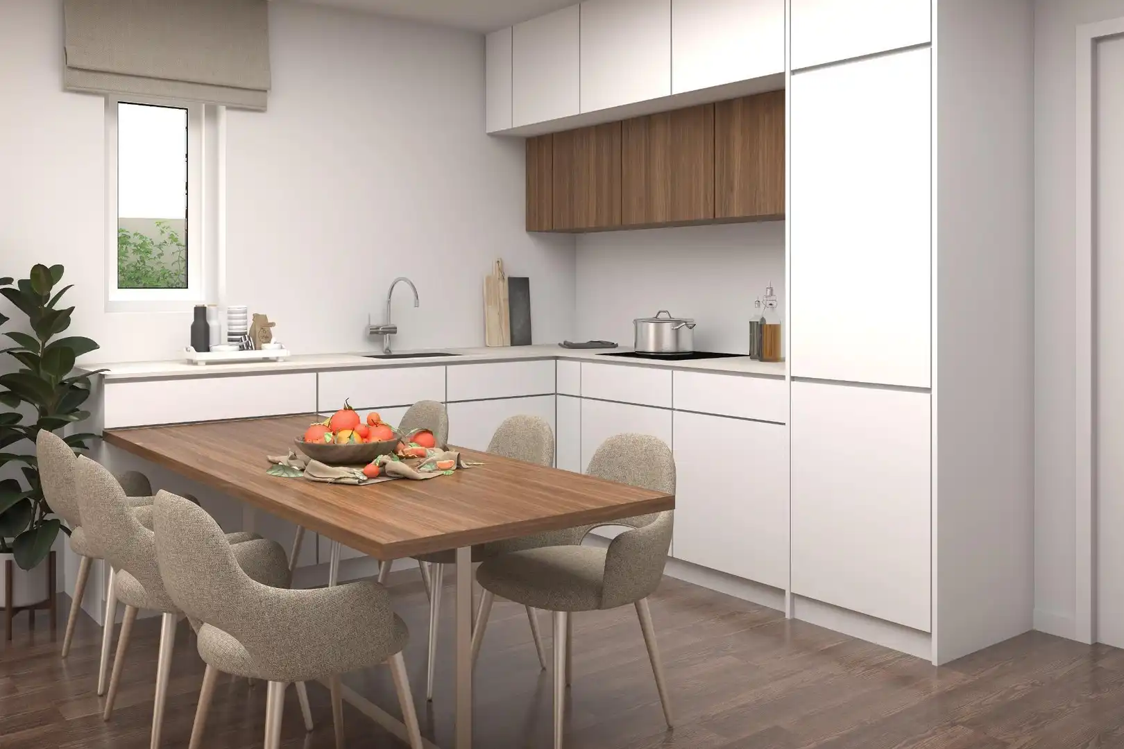 Küche von Maisonette zum Verkauf in Águilas mit Klimaanlage, Terrasse und Abstellraum