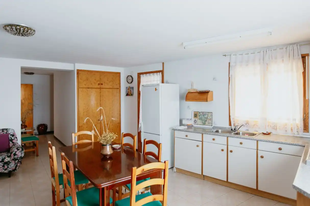 Cocina de Casa o chalet en venta en Casbas de Huesca con Calefacción, Jardín privado y Trastero