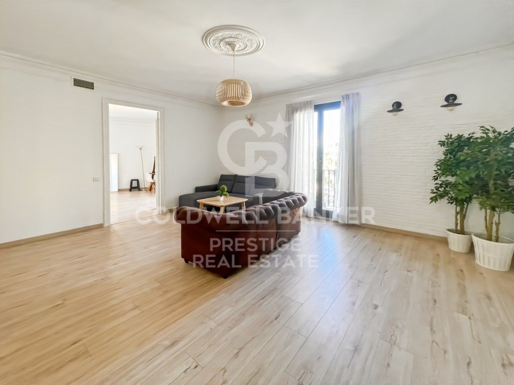 Sala de estar de Piso en venta en  Barcelona Capital con Aire acondicionado, Amueblado y Lavadora