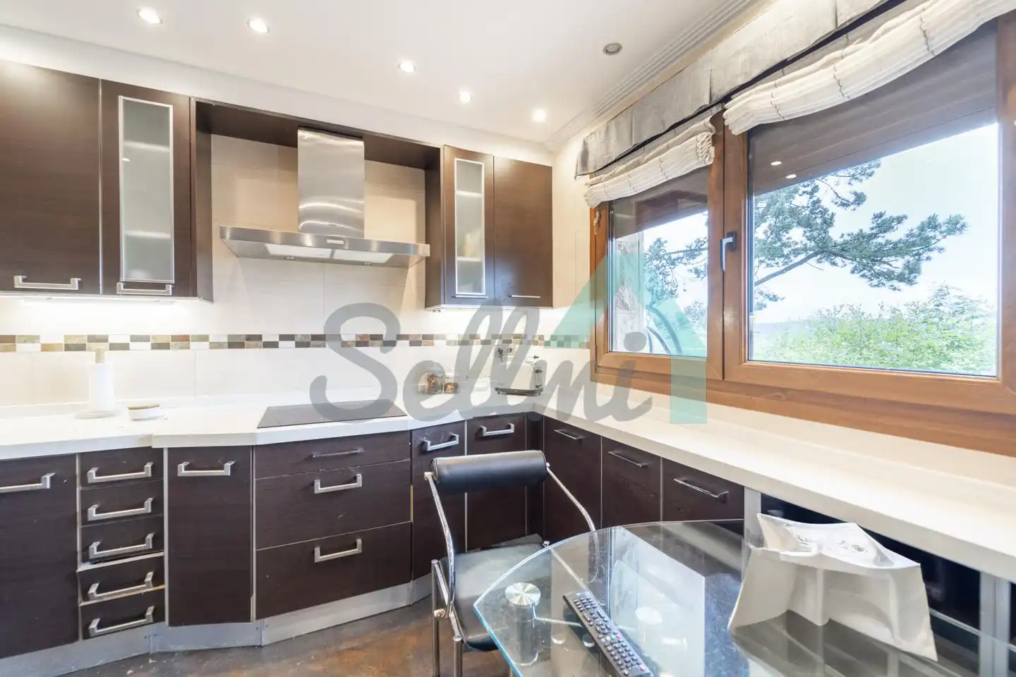Cocina de Casa o chalet en venta en Oviedo  con Calefacción, Jardín privado y Parquet