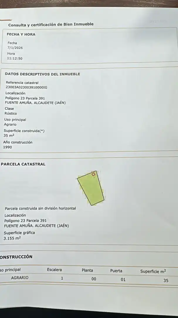 Terreni e lotti in vendita a Alcaudete