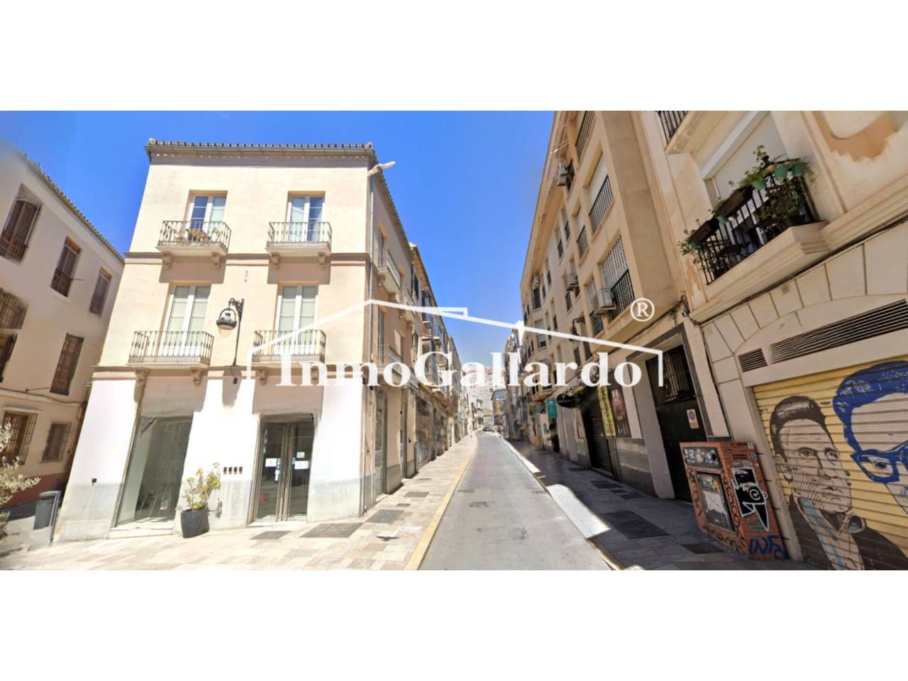 Exterior view of Flat for sale in Málaga Capital  with Air Conditioner and Furnished