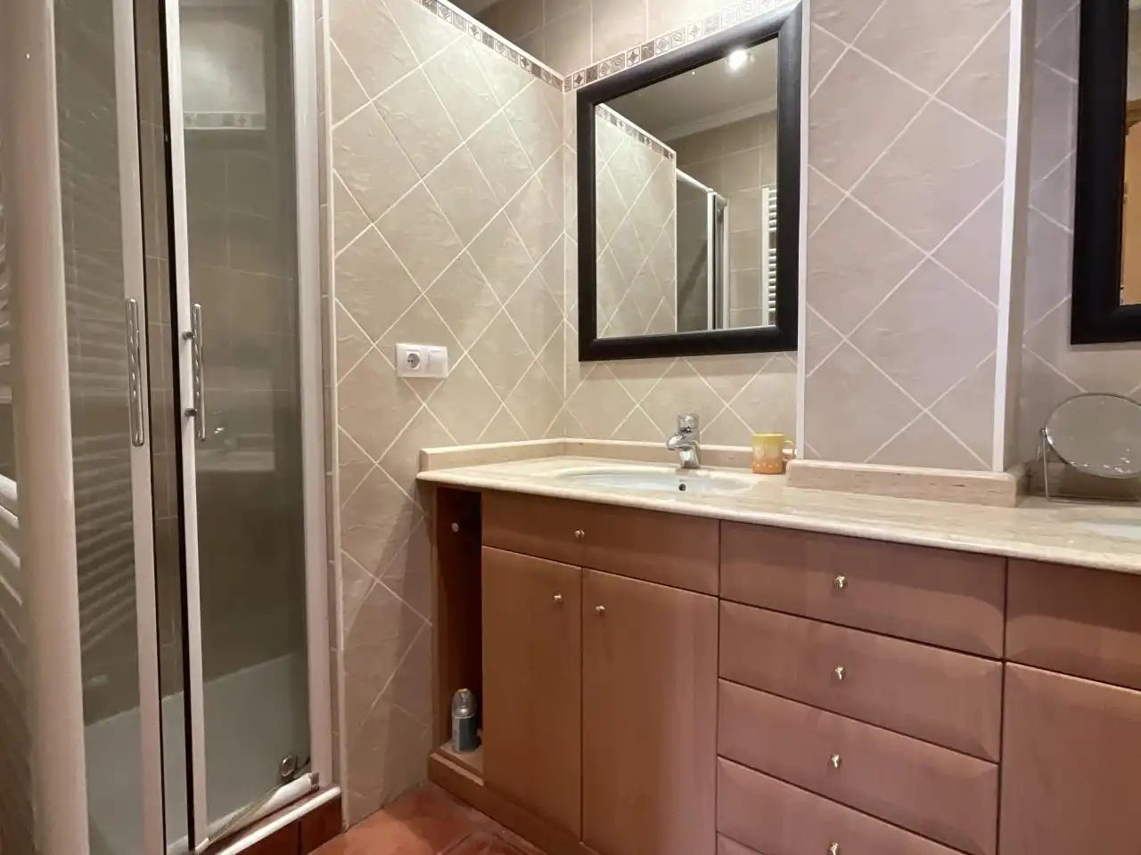 Bany de Dúplex en venda en Santo Domingo de la Calzada amb Calefacció, Parquet i Terrassa
