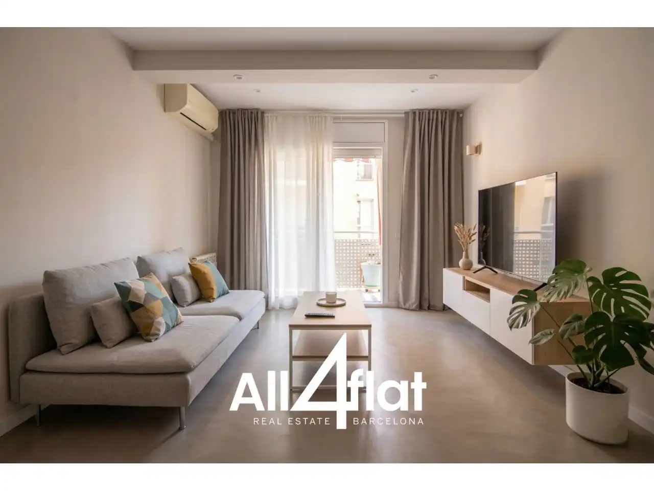 Sala de estar de Piso en venta en Viladecans con Aire acondicionado, Calefacción y Balcón