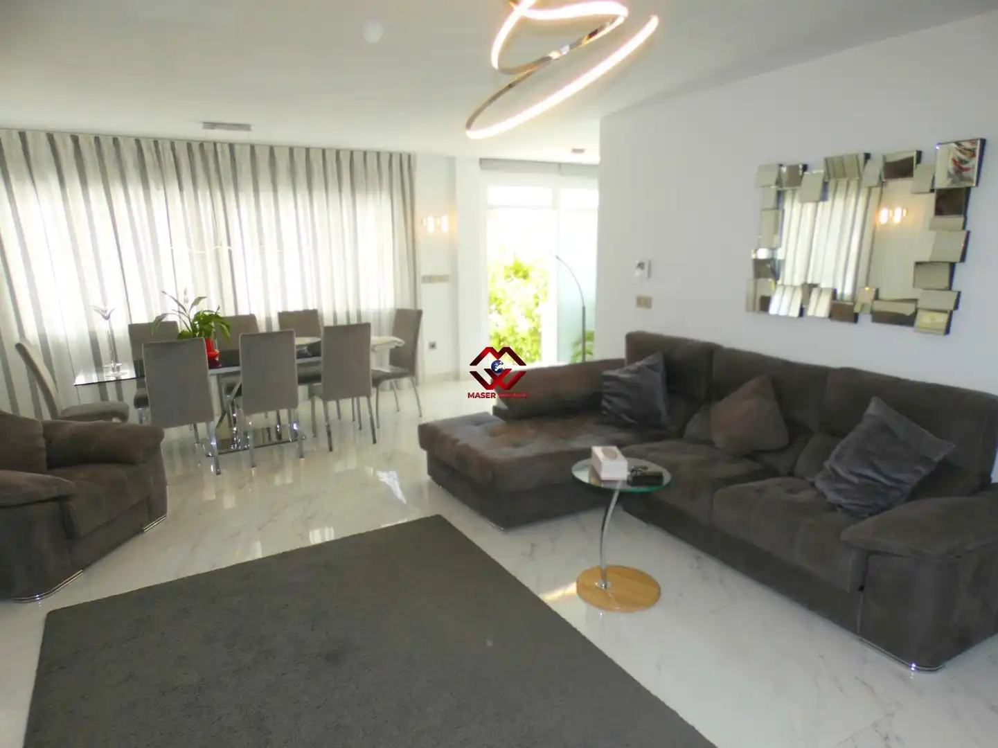 Sala d'estar de Casa o xalet en venda en Mazarrón amb Aire condicionat, Calefacció i Terrassa