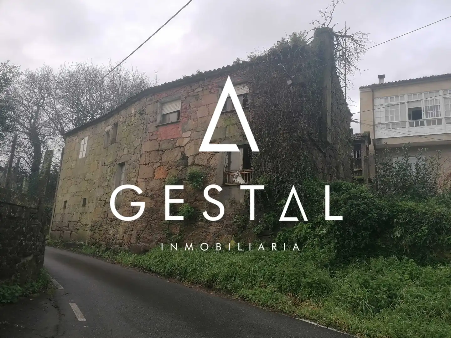 Vista exterior de Casa o chalet en venta en Padrón con Jardín privado y Trastero