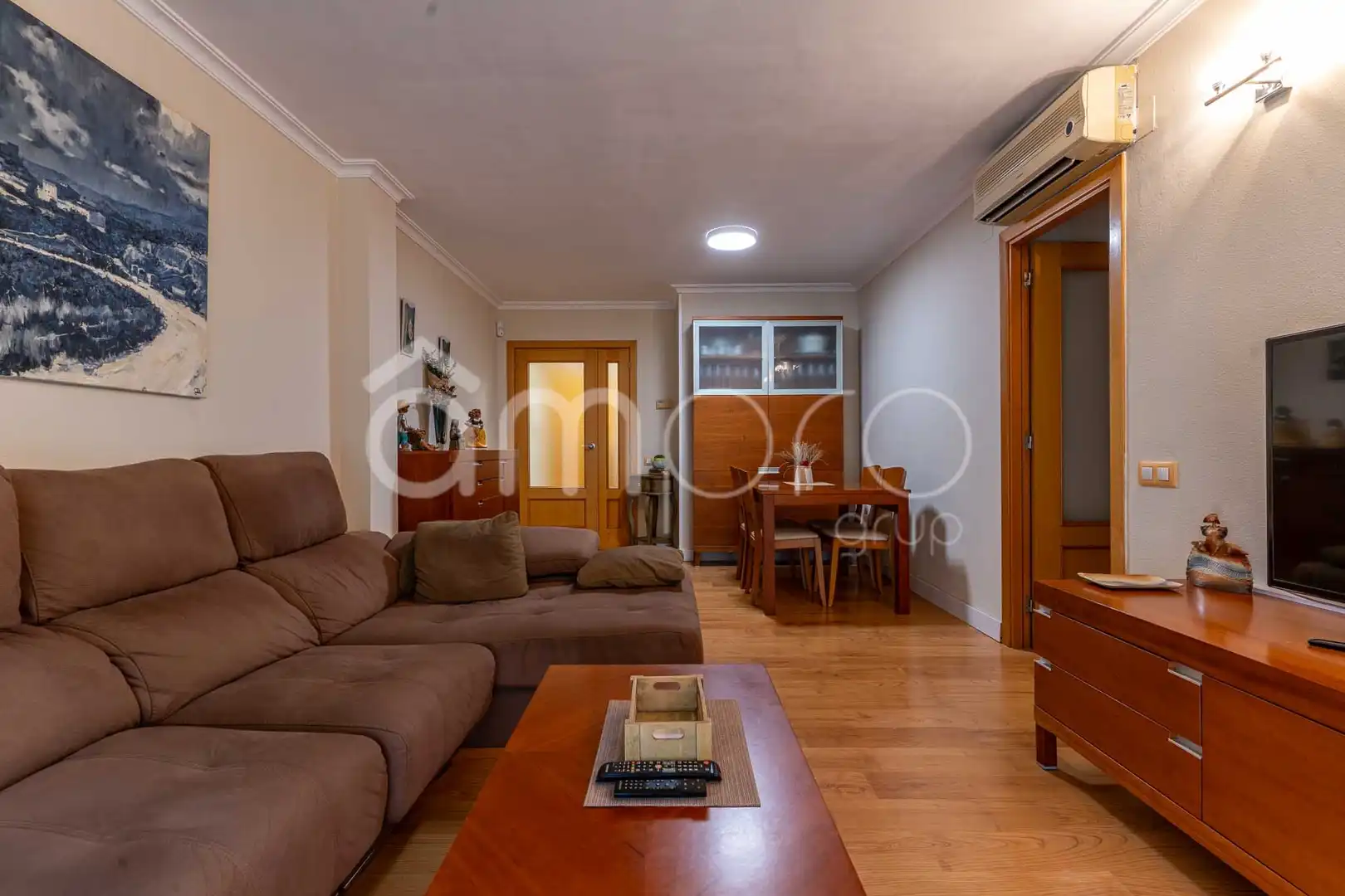 Sala d'estar de Pis en venda en El Catllar  amb Aire condicionat, Calefacció i Terrassa