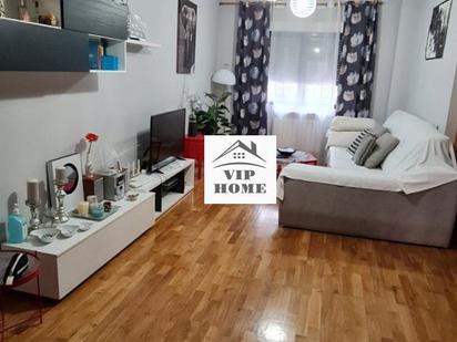 Living room of Single-family semi-detached for sale in  Albacete Capital  with Air Conditioner, Heating and Parquet flooring