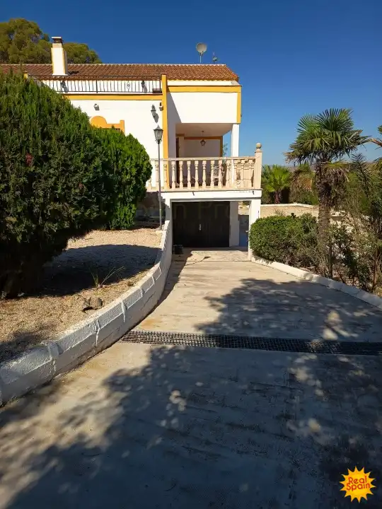 Vista exterior de Finca rústica en venda en Lorca amb Piscina i Balcó