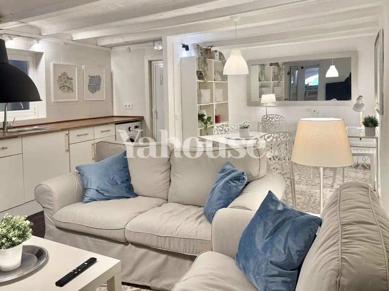 Wohnzimmer von Maisonette zum Verkauf in Barcelona
