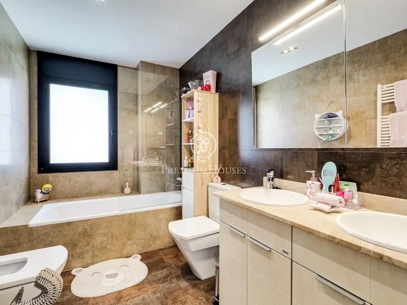 Baño de Casa o chalet en venta en Barcelona con Aire acondicionado, Jardín privado y Terraza