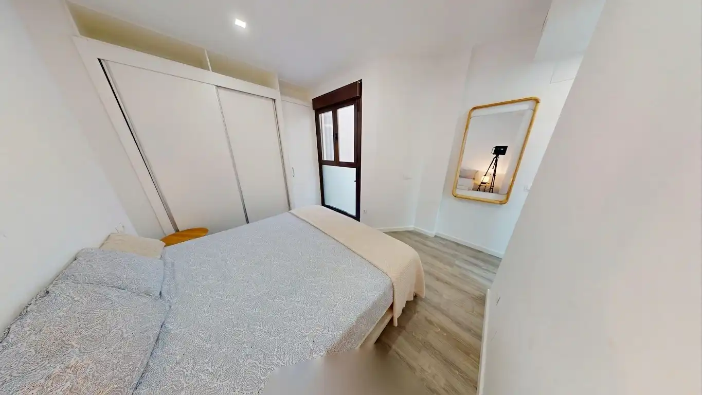 Schlafzimmer von Wohnung zum Verkauf in Alicante / Alacant mit Klimaanlage, Heizung und Parkett