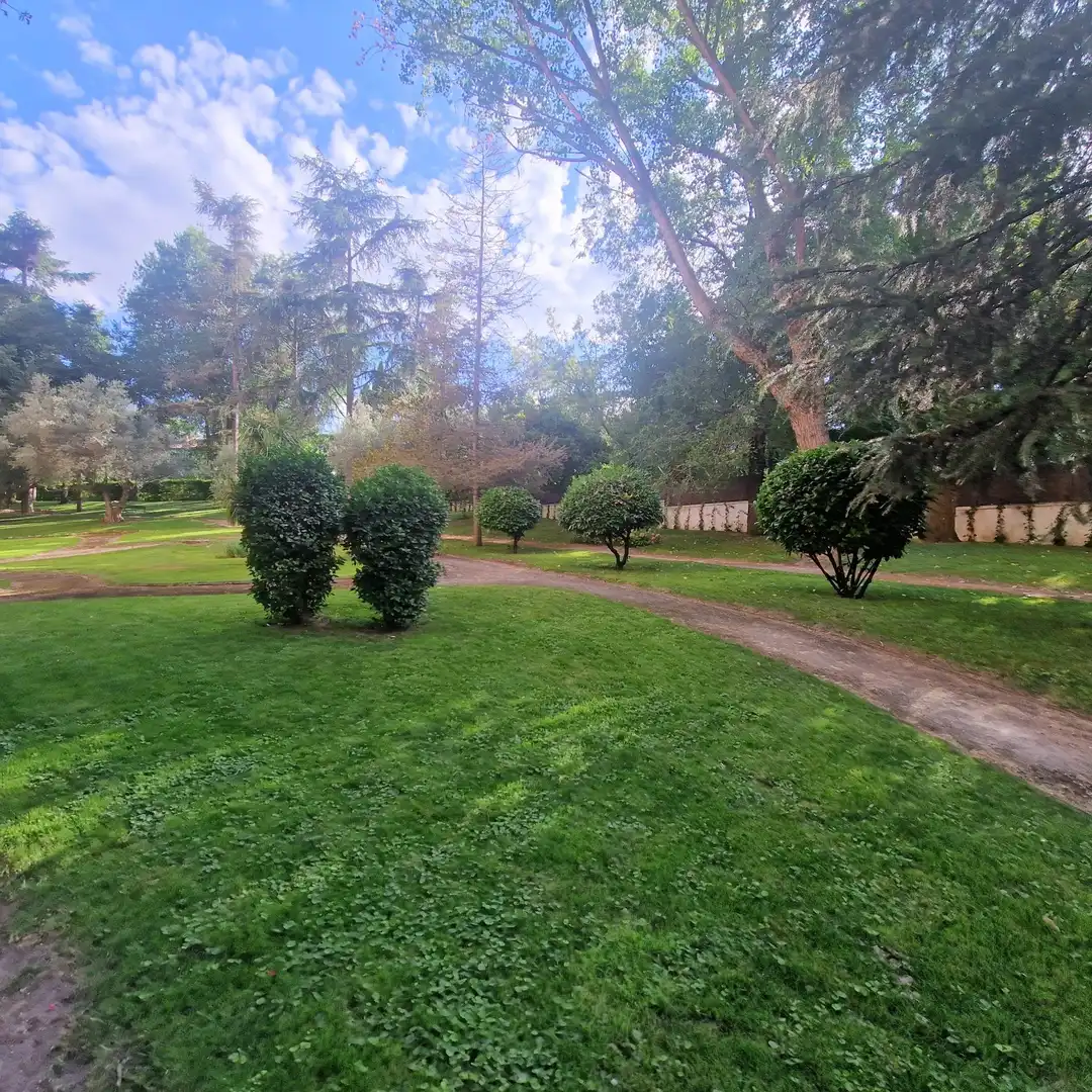 Garden of Flat for sale in Madrid  with Air Conditioner, Heating and Private garden