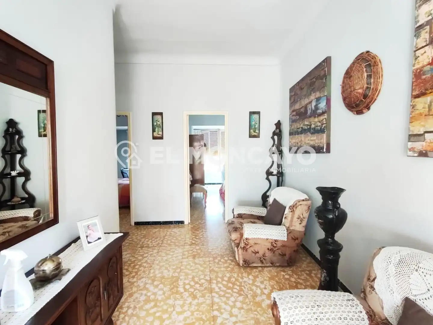 Sala d'estar de Casa o xalet en venda en Almoradí amb Terrassa i Moblat