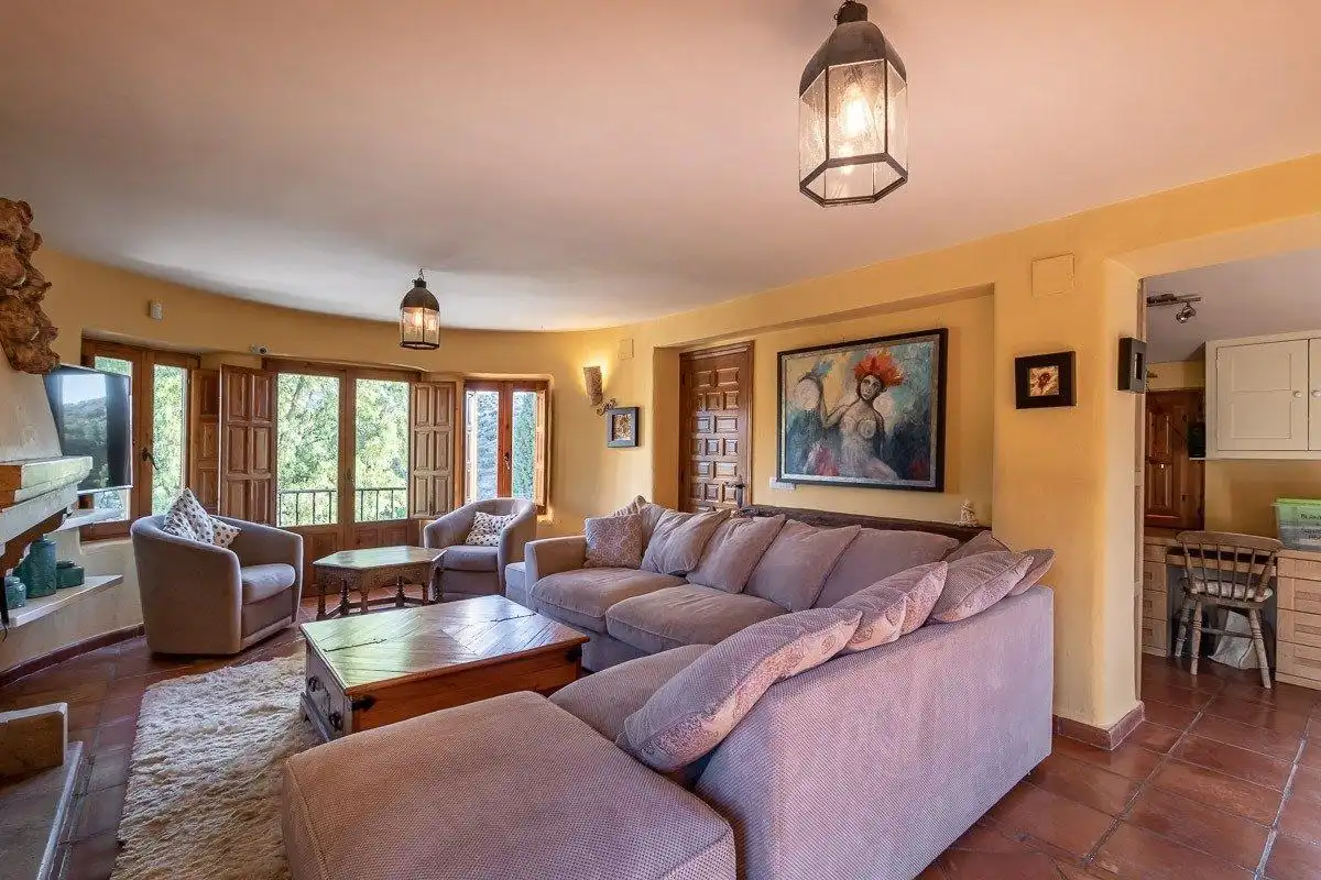 Sala de estar de Casa o chalet en venta en Alcaudete con Aire acondicionado, Calefacción y Jardín privado