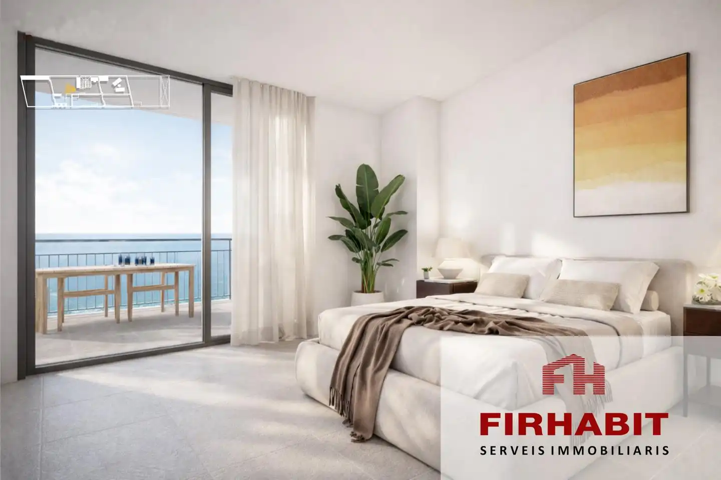 Flat with terrace for sale in Centre