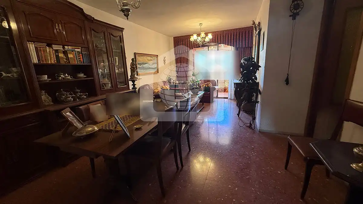Dining room of Flat for sale in Málaga  with Terrace and Furnished