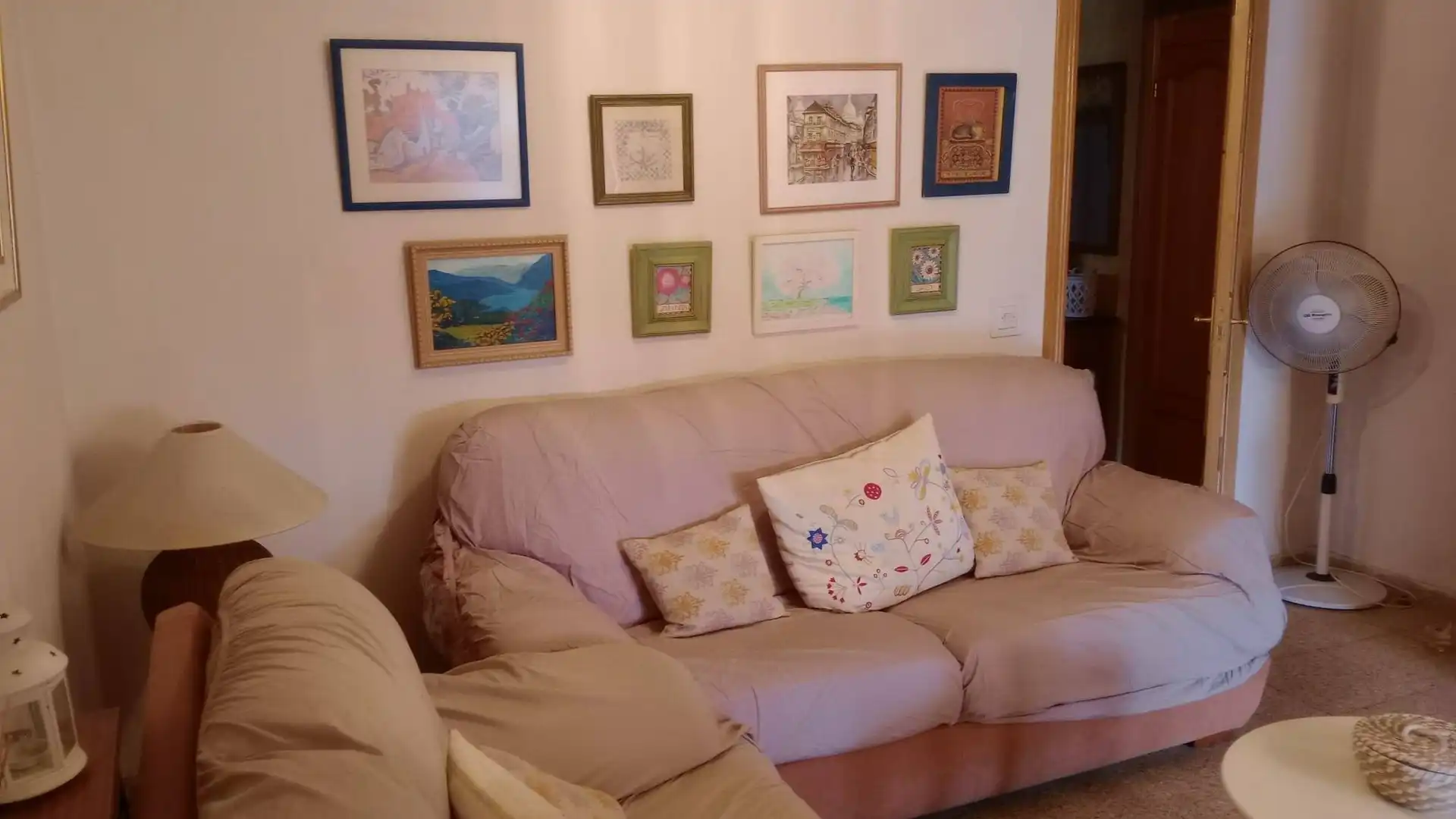 Sala de estar de Piso en venta en  Madrid Capital con Aire acondicionado, Calefacción y Terraza