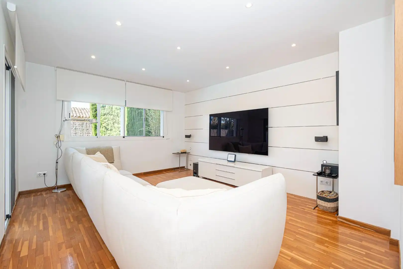 Sala d'estar de Dúplex en venda en  Palma de Mallorca amb Aire condicionat, Calefacció i Jardí privat