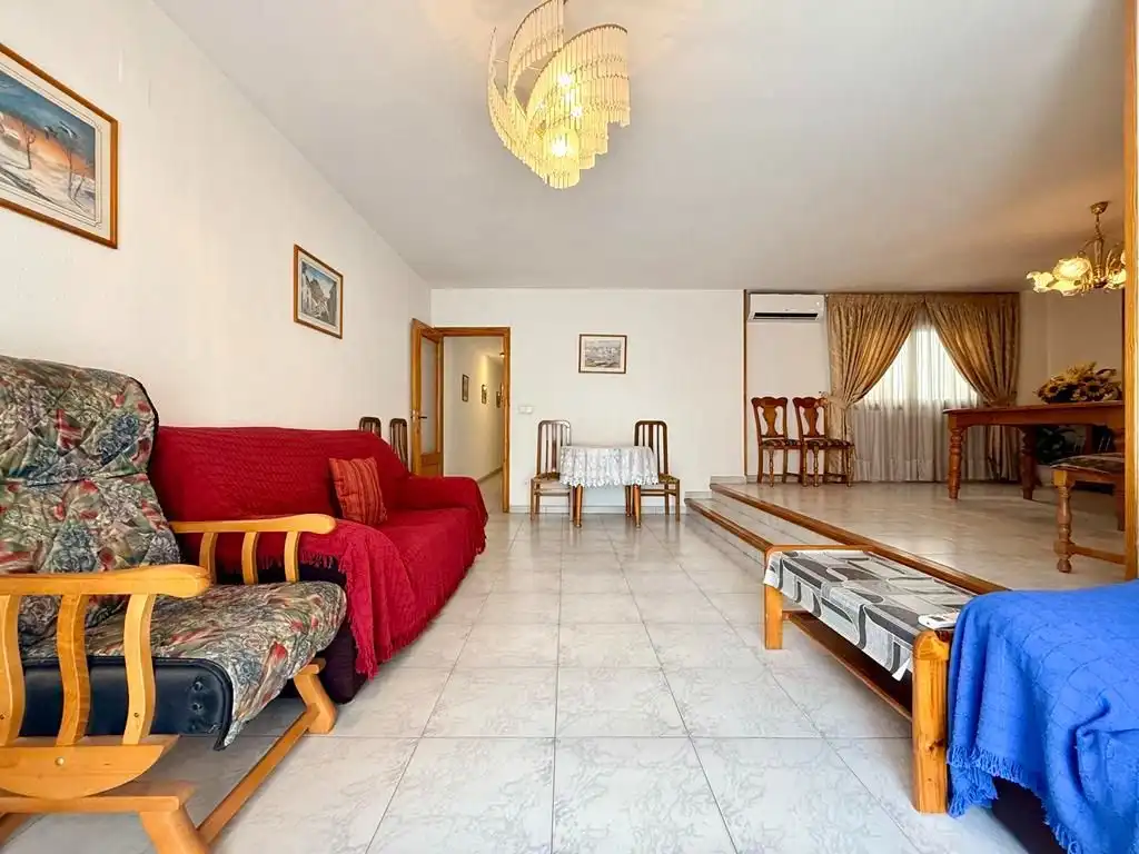 Sala d'estar de Apartament en venda en Pedreguer amb Aire condicionat i Traster