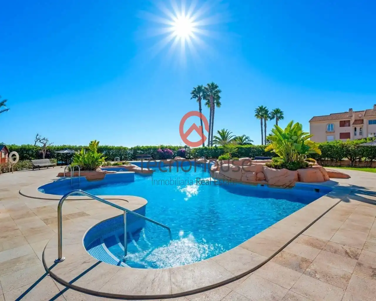 Piscina de Apartament en venda en Orihuela amb Aire condicionat, Jardí privat i Terrassa