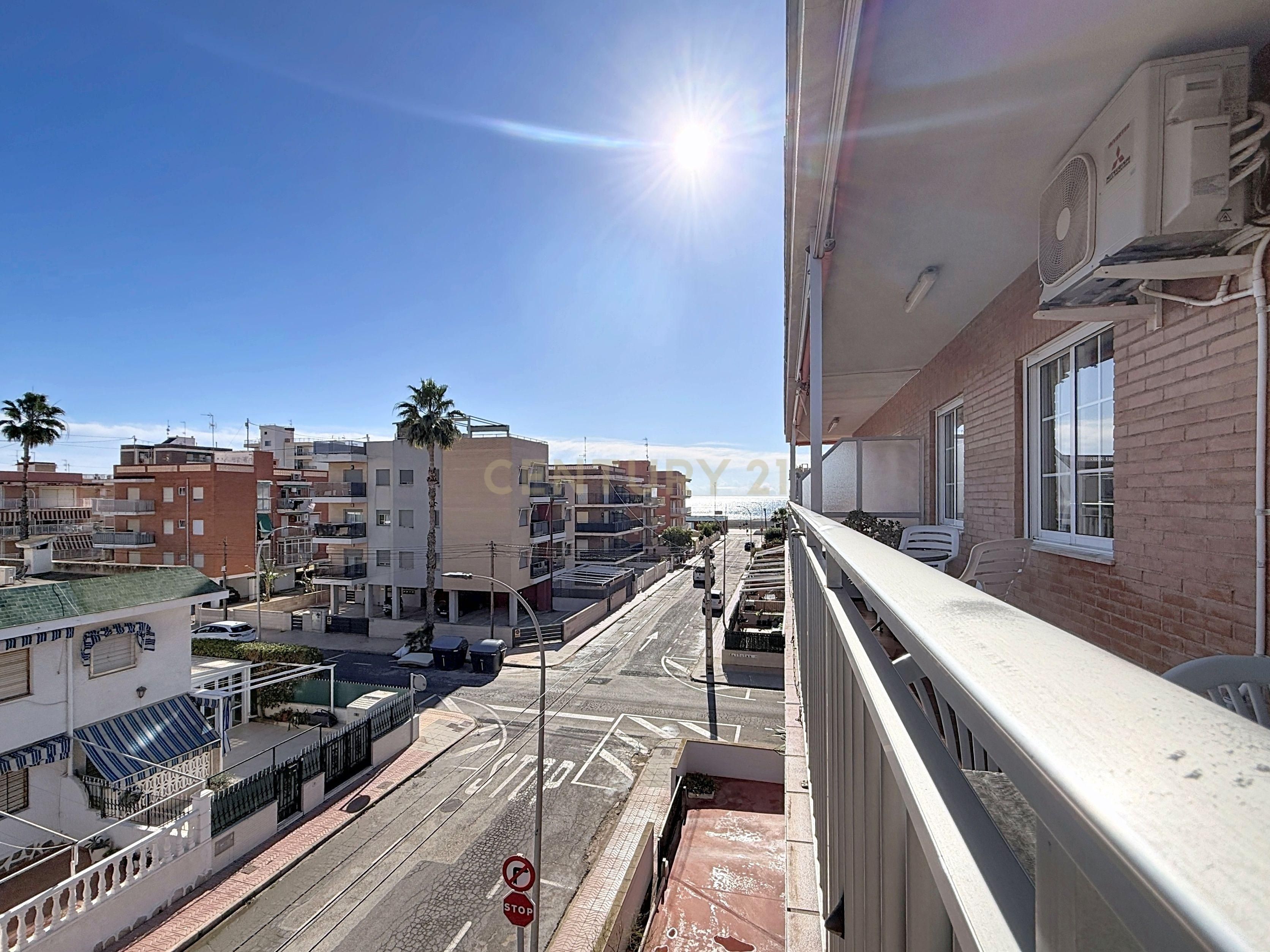 Exterior view of Flat for sale in Santa Pola  with Air Conditioner and Storage room