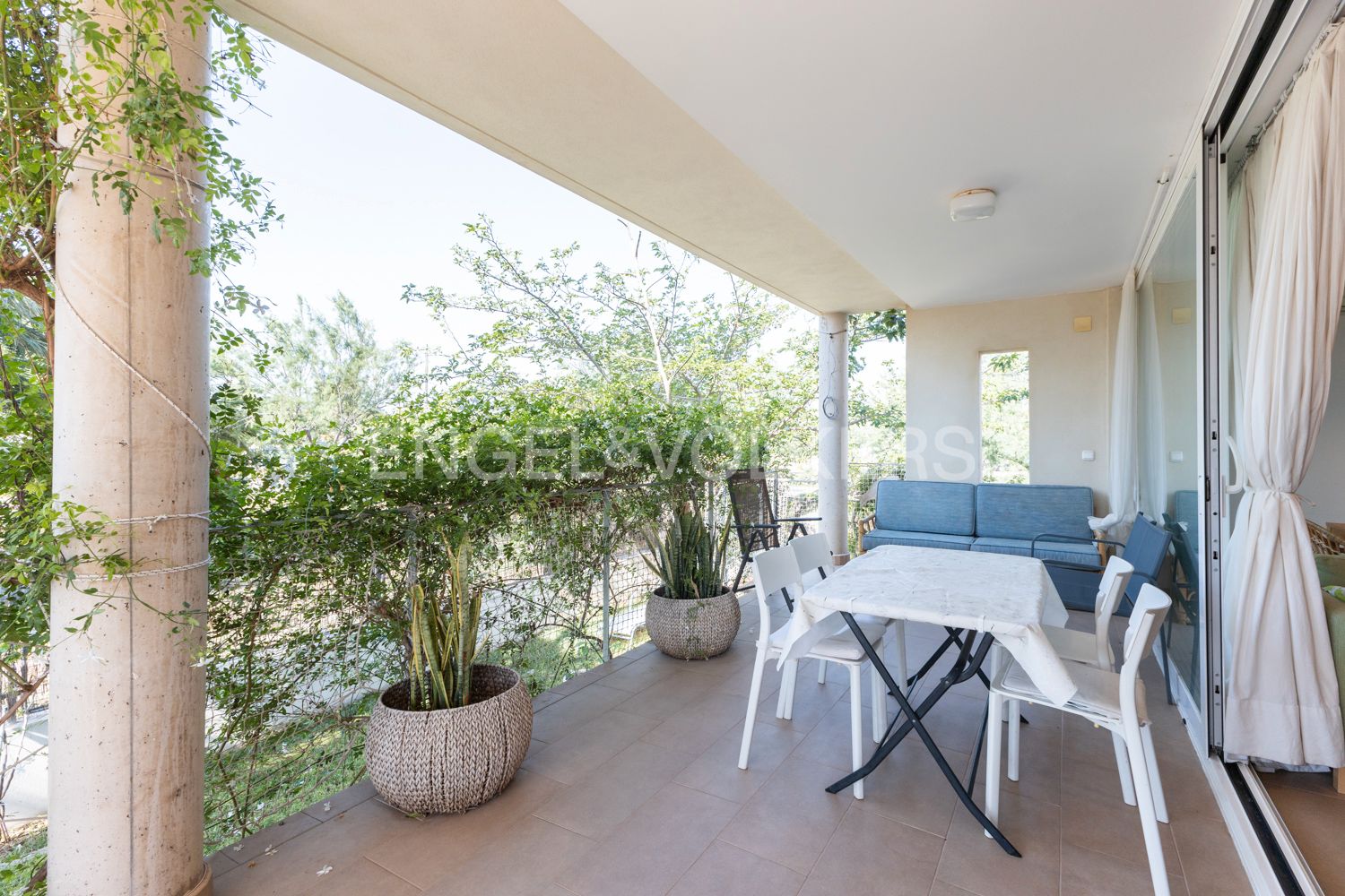 Terrassa de Casa o xalet en venda en Sagunto / Sagunt amb Aire condicionat, Calefacció i Jardí privat