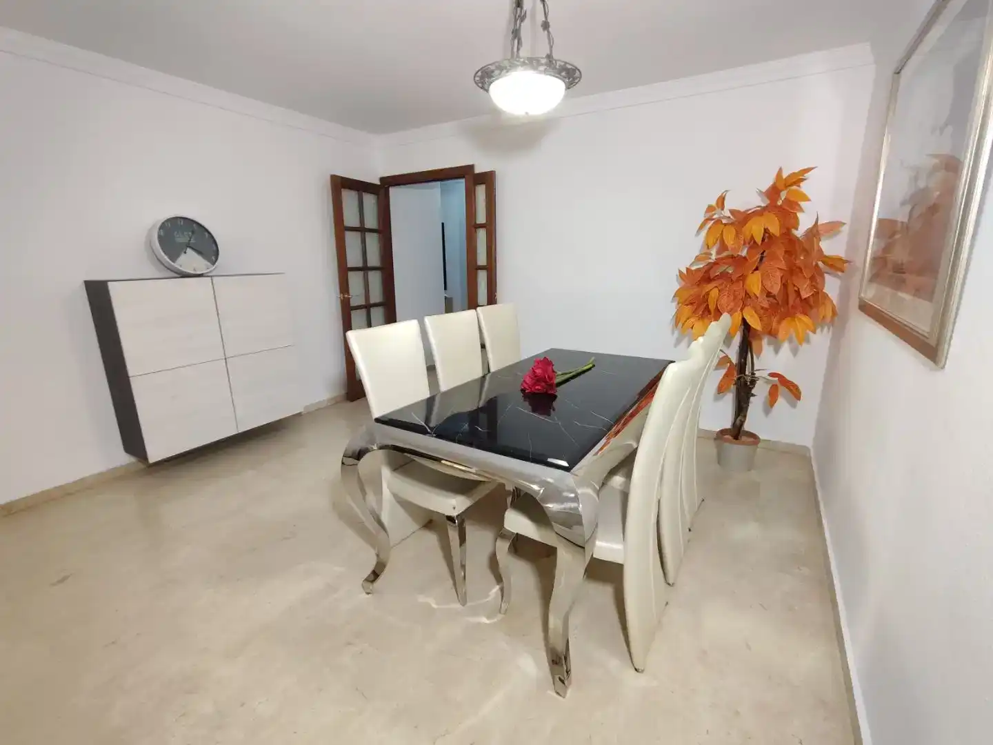 Dining room of Flat for sale in Mijas