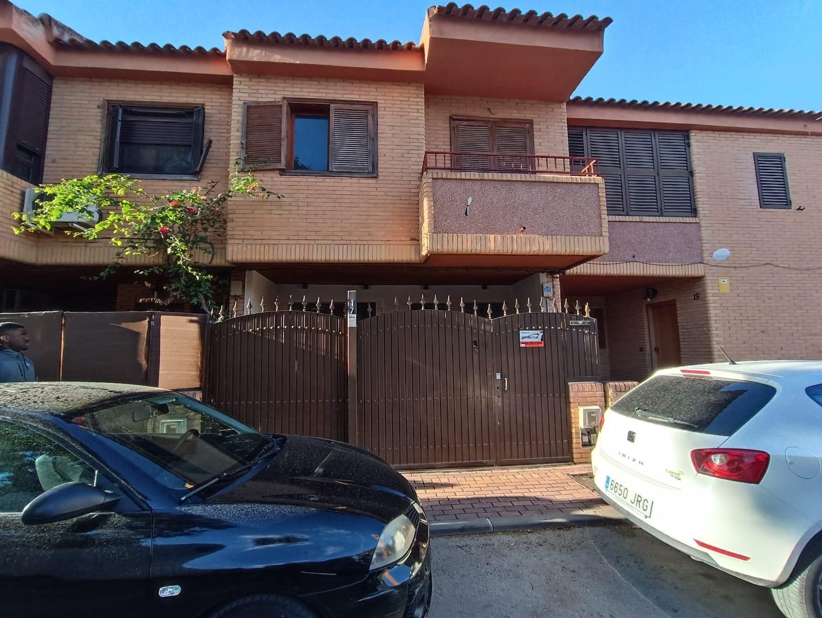 Vista exterior de Casa adosada en venda en  Murcia Capital amb Terrassa