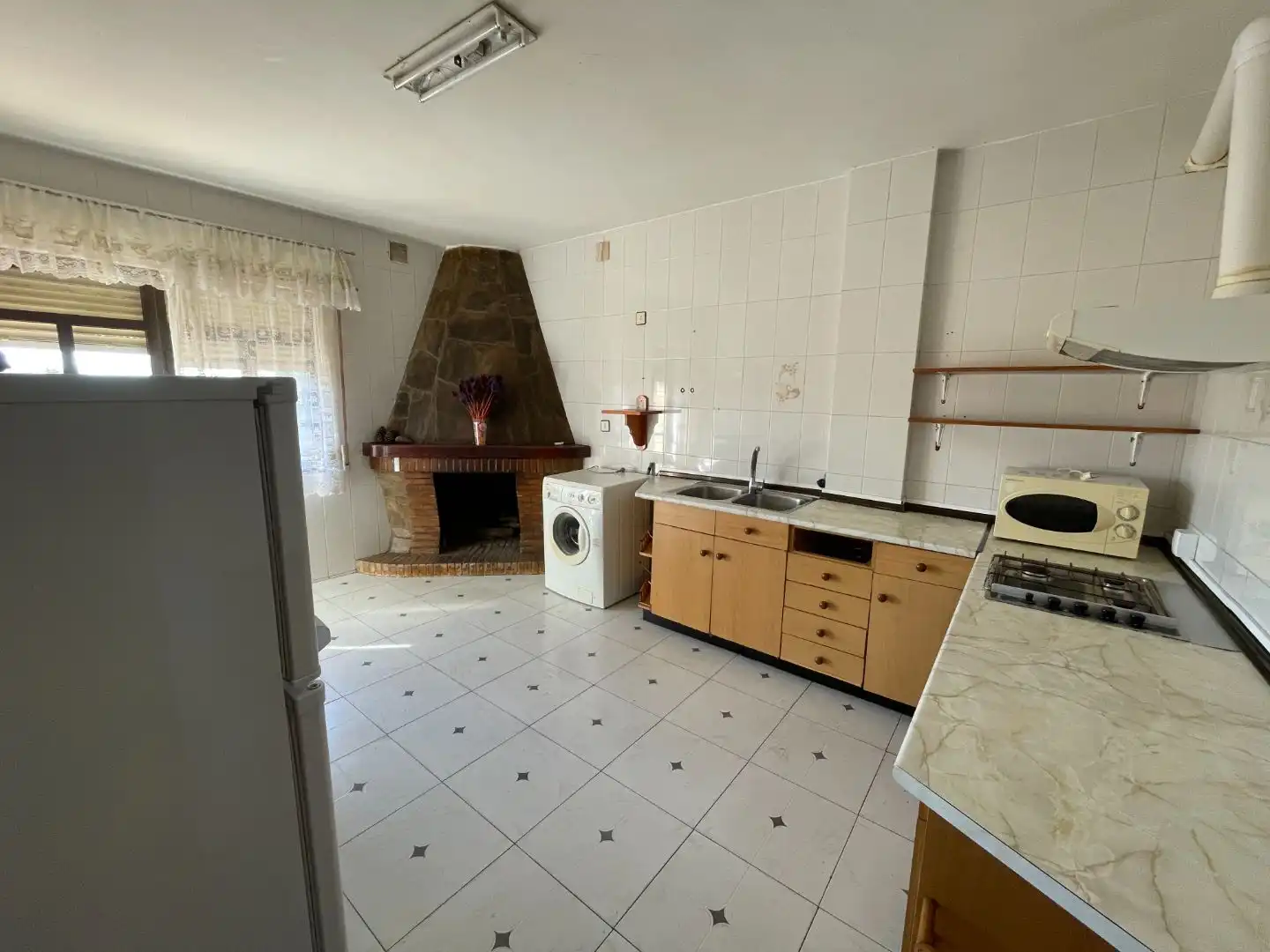 Kitchen of Flat for rent in Ferreras de Abajo  with Heating, Terrace and Furnished