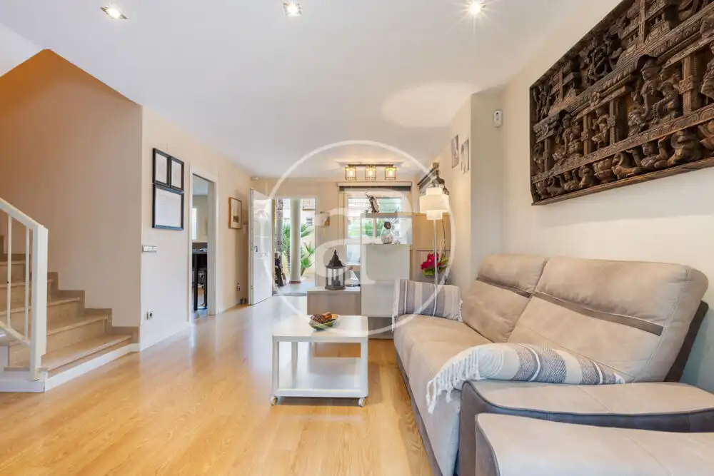 Exterior view of Houses for sale in Godelleta  with Air Conditioner, Heating and Private garden