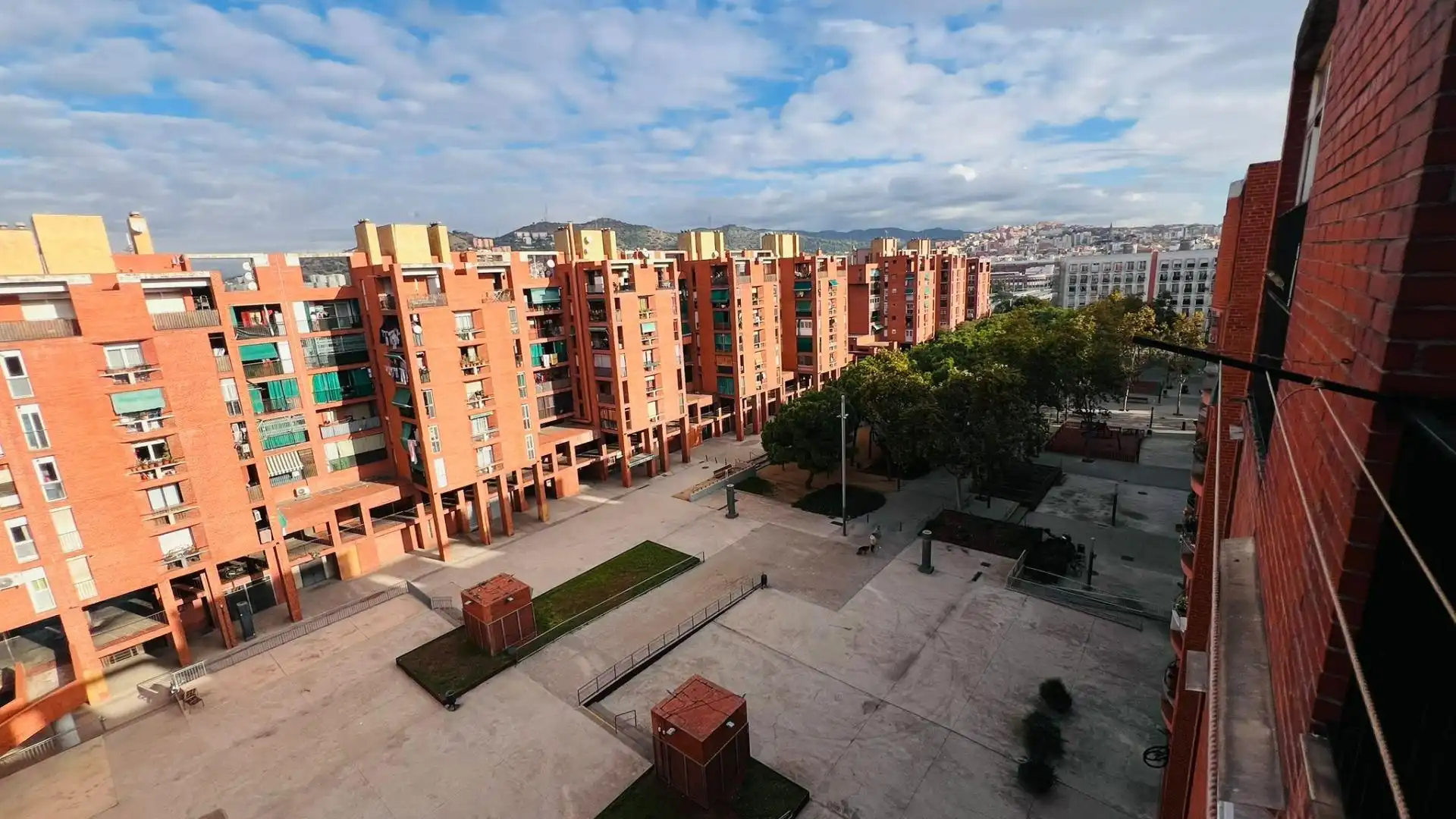 Vista exterior de Ático en venta en Barcelona con Aire acondicionado y Balcón