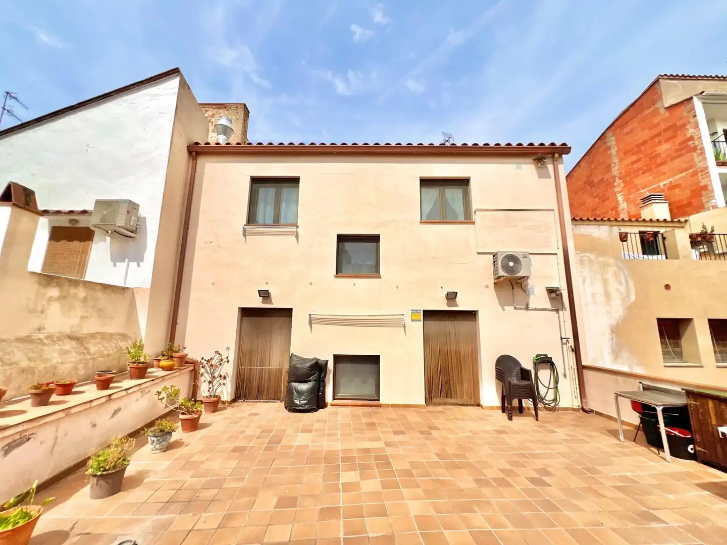 Vista exterior de Casa adosada en venda en Palamós amb Aire condicionat, Calefacció i Terrassa