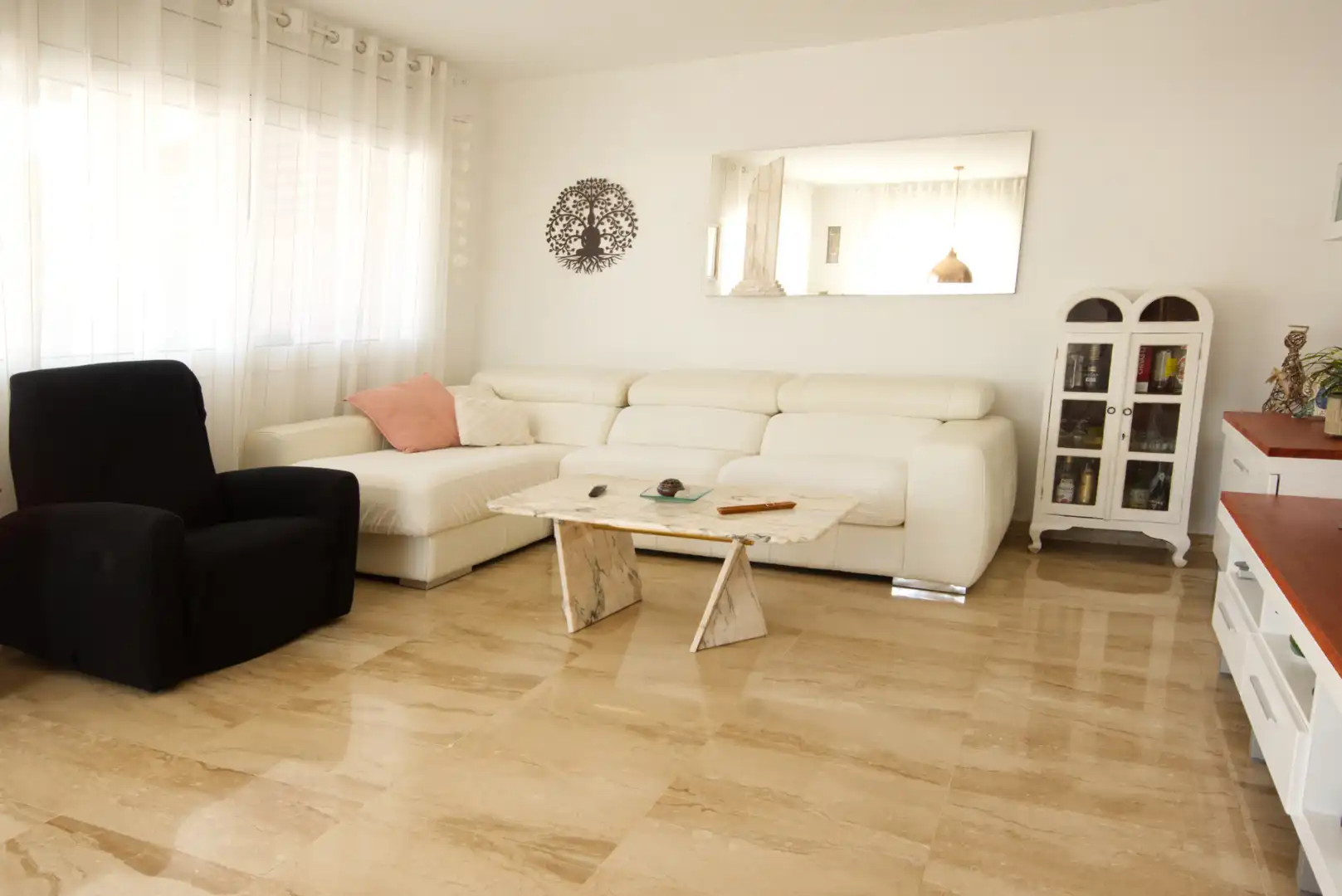 Living room of Detached homes for sale in Sant Quirze del Vallès  with Heating, Private garden and Parquet flooring