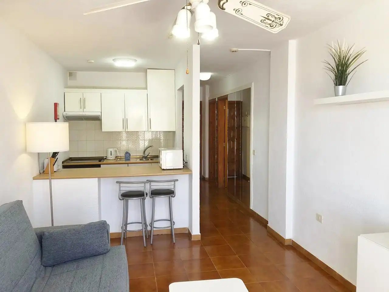 Kitchen of Flat for sale in Adeje  with Terrace and Furnished